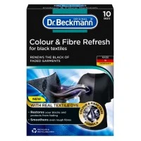 Салфетки Dr. Beckmann 3 в 1 для обновления черного цвета и тканей, 10 шт