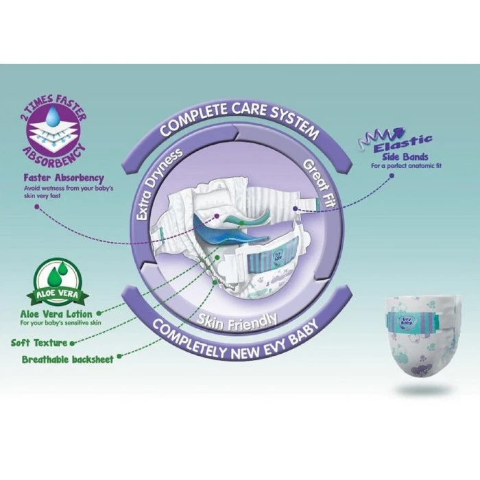 Подгузники детские Evy Baby 6 (16+ кг) 30 шт - 