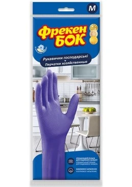 Перчатки Фрекен Бок хозяйственные суперчувствительные M, 1 пара