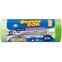 Пакети для сміття Фрекен БОК з затягуванням 35л, 30шт