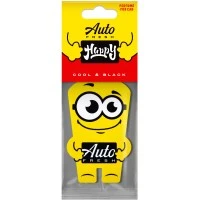 Подвесной ароматизатор для авто Auto Fresh Happy Black Cubes, 1 шт