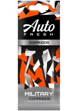 Підвісний ароматизатор для авто Auto Fresh Comandos ракета, 1 шт