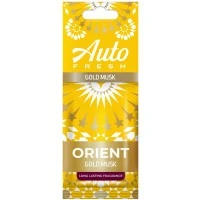 Подвесной ароматизатор для авто Auto  Fresh Gold Musk, 1 шт