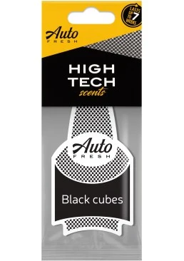 Підвісний ароматизатор для авто Auto Fresh Black Cubes ракета, 1 шт