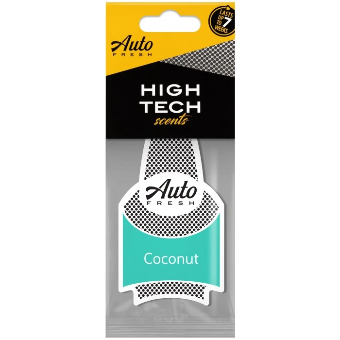 Подвесной ароматизатор для авто Auto Fresh Coconut ракета, 1 шт - 