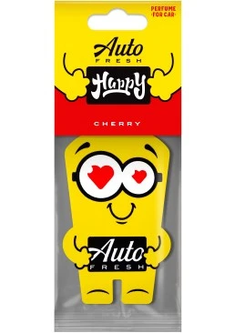 Подвесной ароматизатор для авто Auto Fresh Happy Cherry, 1 шт