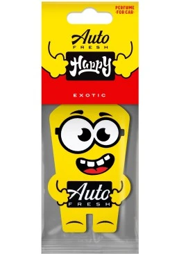 Подвесной ароматизатор для авто Auto Fresh Happy Exotic, 1 шт