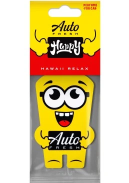 Підвісний ароматизатор для авто Auto Fresh Happy Hawaii Morning, 1 шт