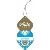Подвесной ароматизатор для авто Auto Fresh Sheikh Oud, 1 шт