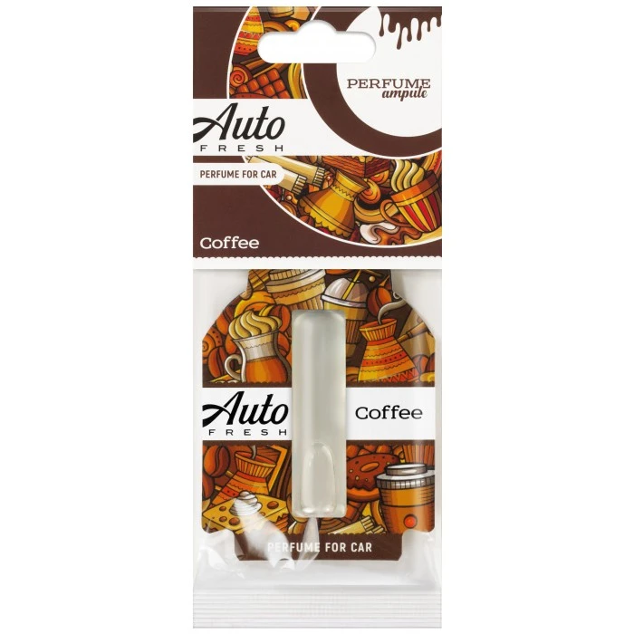 Подвесной ароматизатор для авто Auto Fresh Coffe, 1 шт - 