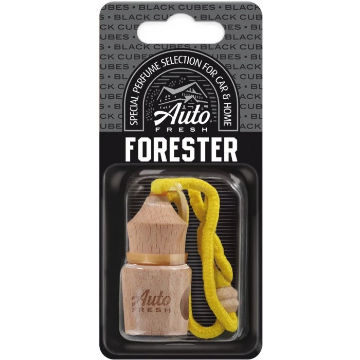 Подвесной ароматизатор для авто Auto Fresh Black Cubes, 1 шт - 