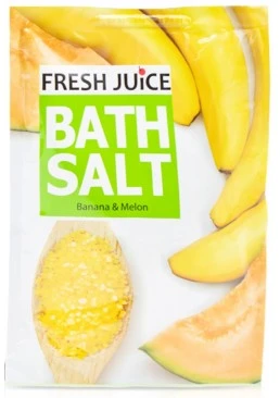 Сіль для ванни Банан і диня Fresh Juice 500г (Фреш Джус)