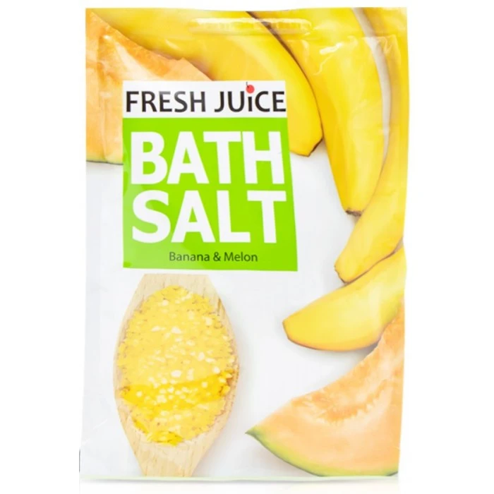 Сіль для ванни Банан і диня Fresh Juice 500г (Фреш Джус) - 