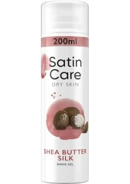 Гель для гоління жіночий Gillette Satin Care Shea Butter, 200 мл