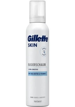 Піна для гоління Gillette SKIN для надчутливої шкіри, 240 мл