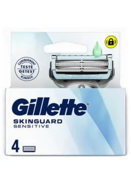 Змінні картриджі для гоління Gillette SkinGuard Sensitive, 4 шт.
