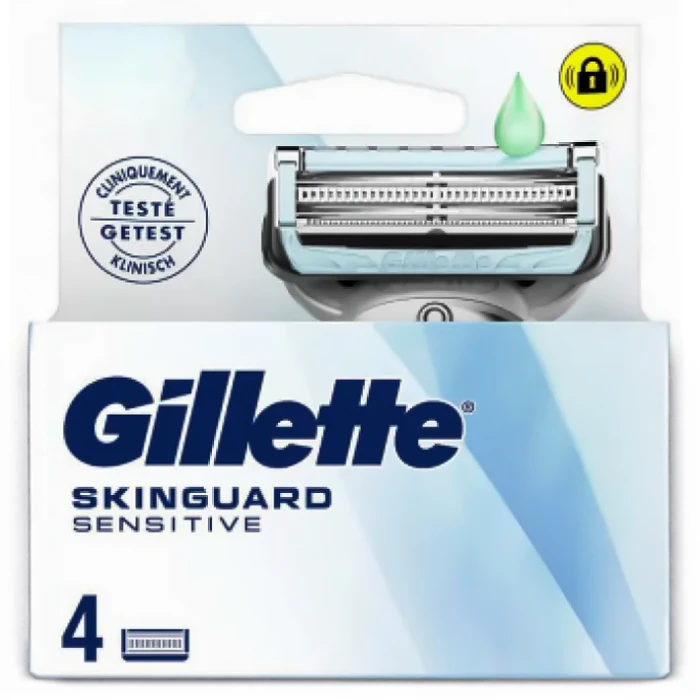 Змінні картриджі для гоління Gillette SkinGuard Sensitive, 4 шт. - 