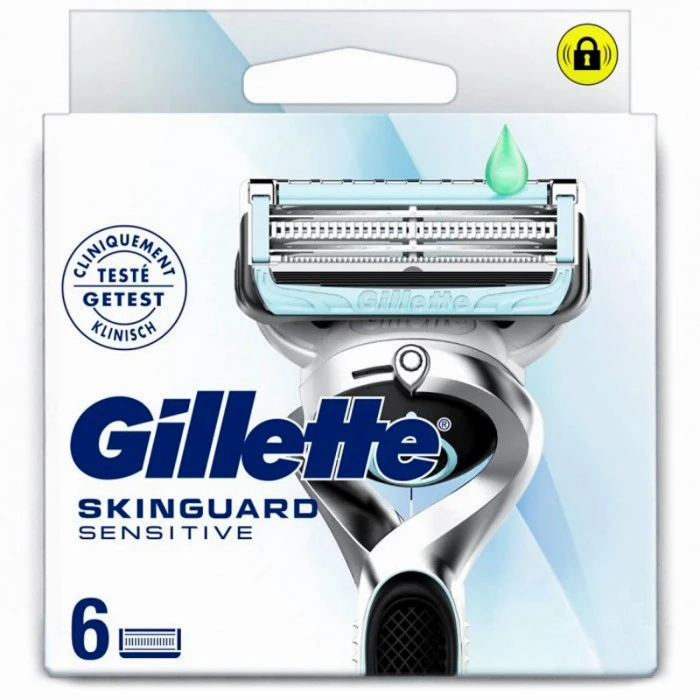 Сменные картриджи для бритья Gillette SkinGuard Sensitive, 6 шт. - 