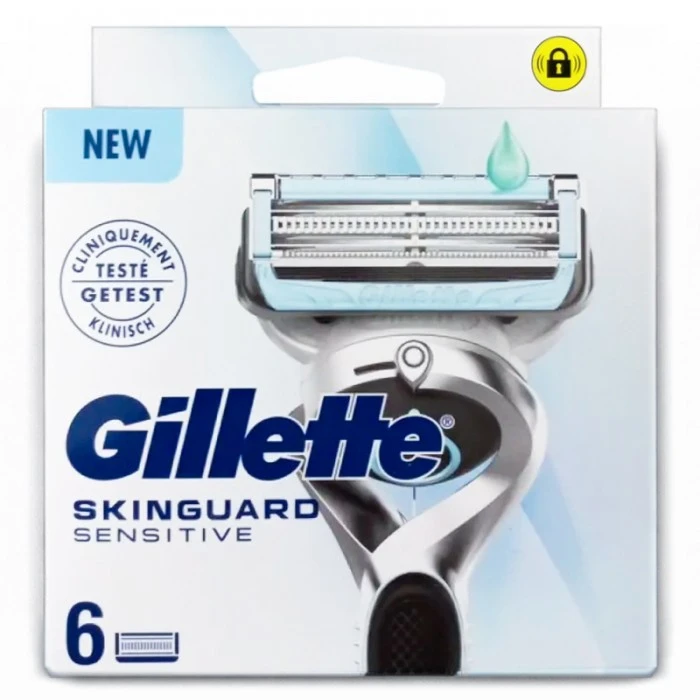 Сменные картриджи для бритья Gillette SkinGuard Sensitive, 6 шт. - 