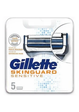 Змінні картриджі для гоління Gillette SkinGuard Sensitive, 5 шт.