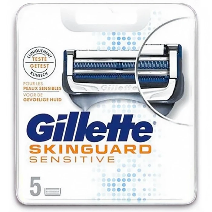 Сменные картриджи для бритья Gillette SkinGuard Sensitive, 5 шт. - 