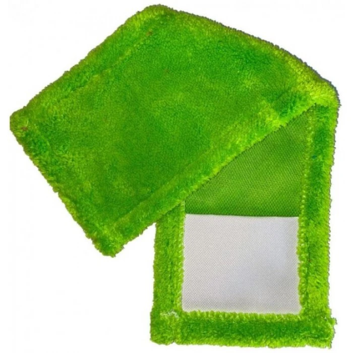 Насадка для швабры универсальная из микрофибры на резинке, 34 см х 10 см(Цвет в ассортименте) - 