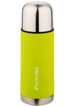 Термос Kamille из нерж. стали с прорезиненным покрытием KM-2001A, 500 мл 