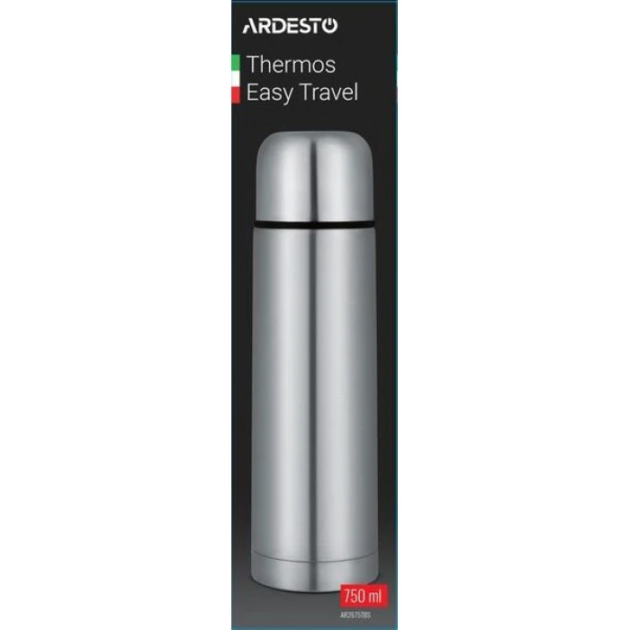 Термос Ardesto Easy Travel 750 мл (AR2675TBS) - 