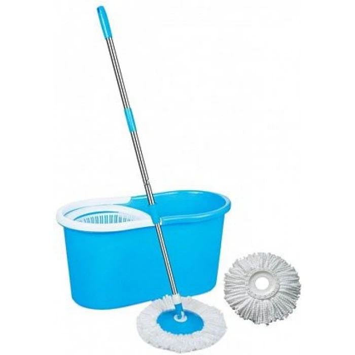 Набір для миття підлоги Zambak Plastik Mop Style (відро 12л + швабра + моп) - 