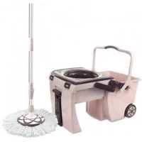 Набір для миття підлоги швабра і відро з віджиманням розкладне BienStar Titiz (відро з автоотжімом 5 л + швабра)