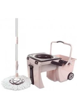 Набор для мытья пола швабра и ведро с отжимом раскладное BienStar Titiz (ведро с автоотжимом 5 л + швабра)