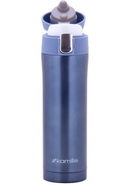 Термос-бутылка из нержавеющей стали Kamille 2088, 450 мл