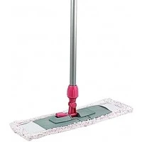 Швабра з плоскою насадкою мікрофібра EZ003 (44 х 13 см), ручка, 118 см