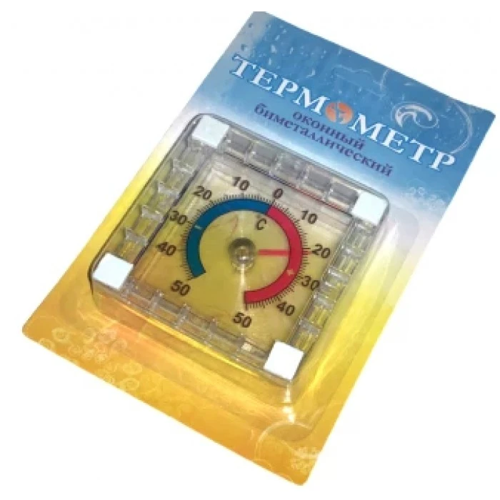 Термометр оконный «Квадрат» 7,5х7,5 см (X2-121) - 