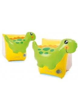 Нарукавники для плавания Динозавр Intex, 23 х 20 см