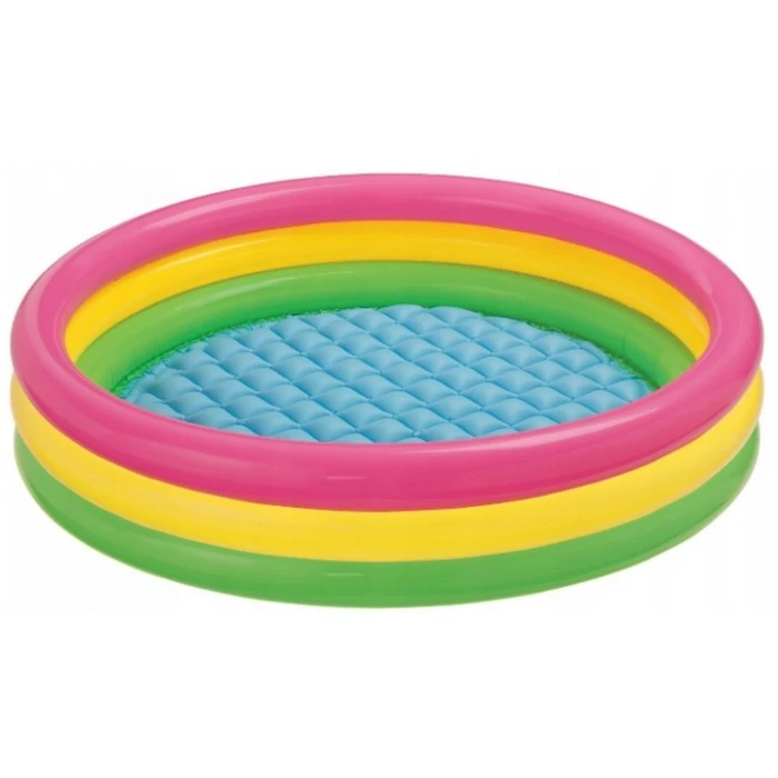   Дитячий надувний басейн Intex Веселка від 2 років, 147х33 см - 