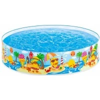 Дитячий басейн Intex Качиний риф 122 см, 218 л