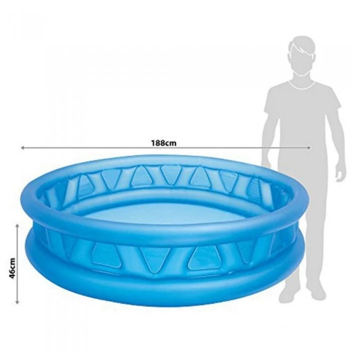 Детский надувной бассейн Intex Летающая тарелка, 790 л  - 