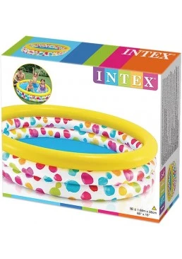 Детский надувной бассейн Intex Геометрия 168х38см, 581л