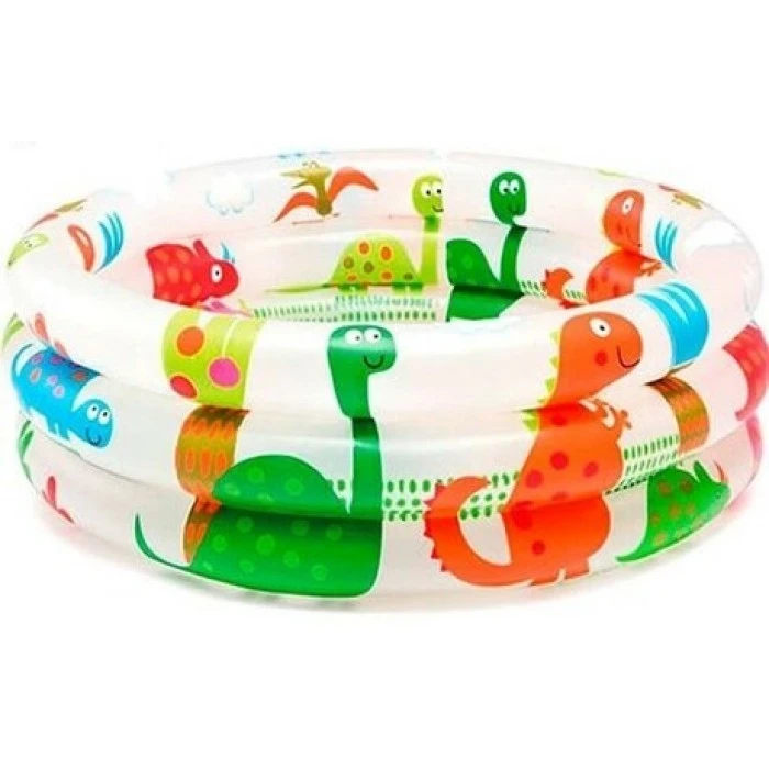 Дитячий надувний басейн Intex Динозаврики 61х22 см, 33 л - 