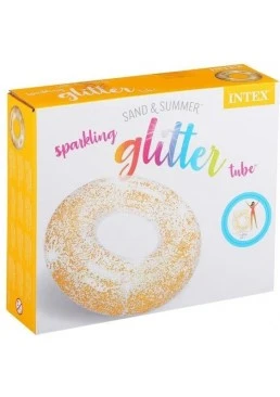 Круг надувной Intex Блестки 119 см (56274)