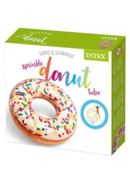 Круг надувной Intex Пончик с присыпкой 99 см от 14 лет (56263)