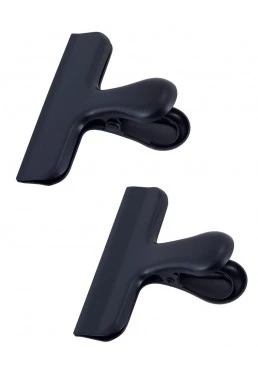 Клипса Kamille из нержавеющей стали для сыпучих 7,8х3х6,5см (2 шт.)