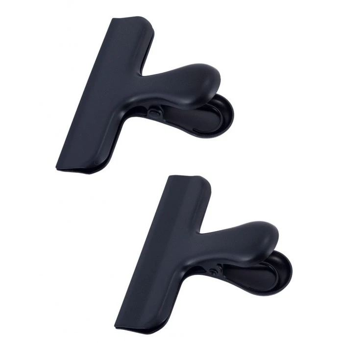 Клипса Kamille из нержавеющей стали для сыпучих 7,8х3х6,5см (2 шт.) - 