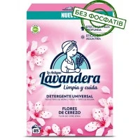Стиральный порошок Lavandera Flores de Cerezo универсальный с ароматом цветущей вишни, 4.675 кг (85 стирок)