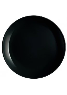 Тарілка Luminarc Diwali Black P0789, 19 см