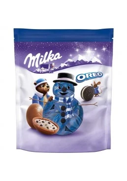 Шоколадні цукерки Milka Oreo, 86 г
