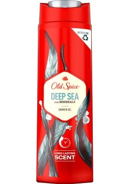 Гель для душа Old Spice Deep sea with Minerals, 400 мл