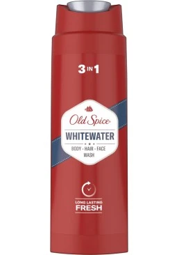 Гель для душу і шампунь Old Spice 3-в-1 Whitewater, 250 мл