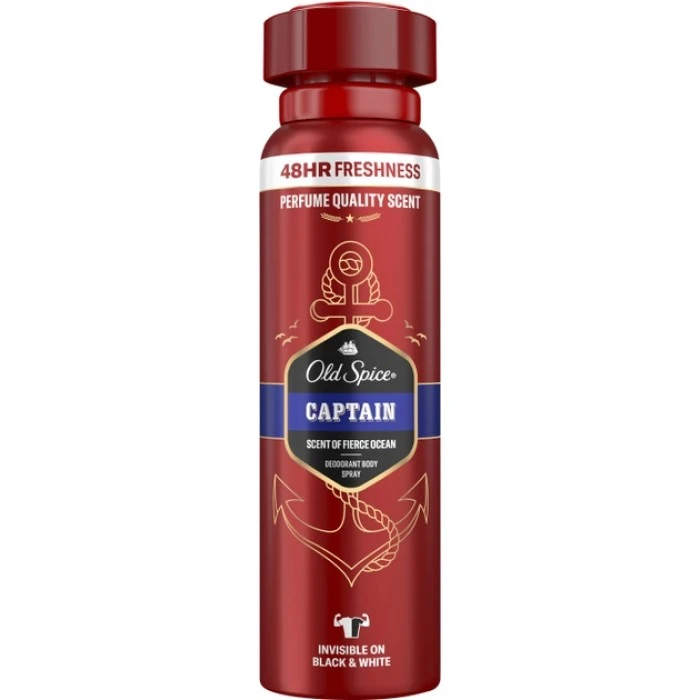 Дезодорант-спрей для мужчин Old Spice Captain, 150 мл - 